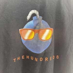 THE HUNDREDS Adam Bomb With Sunglasses Graphic T Shirt Medium EXC./RARE!